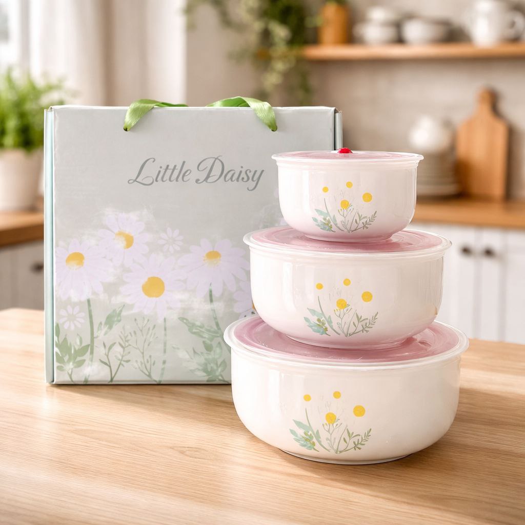Wedding Door Gift | Premium Ceramic Storage Ware Gift Set
