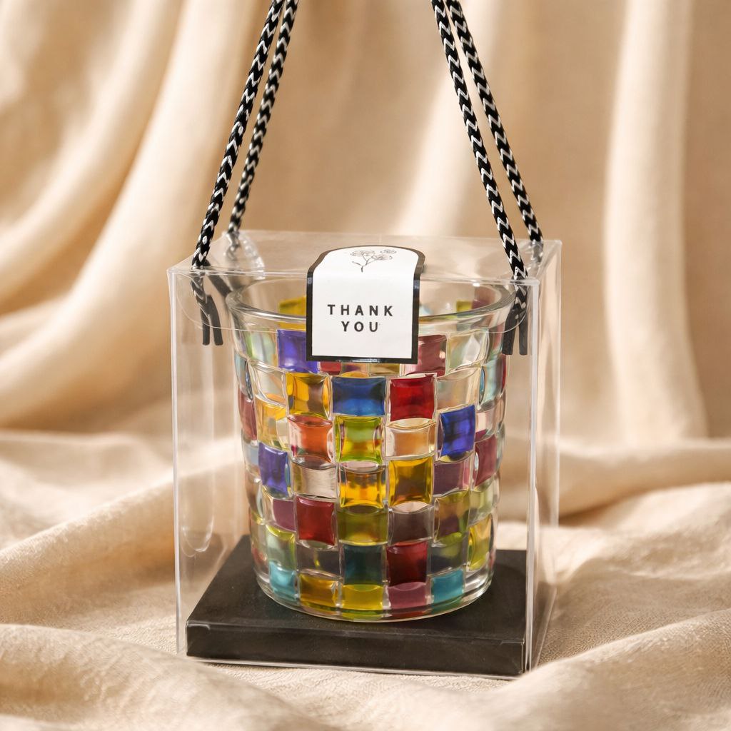 Wedding Door Gift | Vibrant Coloured Glass Mug with Gift Box