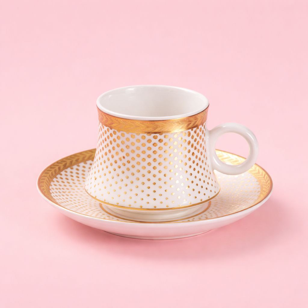 Wedding Door Gift | Elegant Ceramic Tea Cup Set with Gift Box
