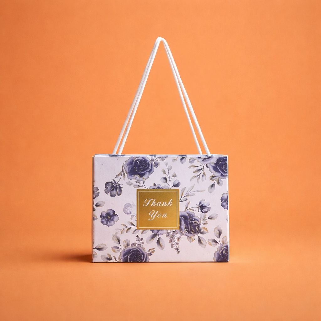 Wedding Door Gift | Floral Ceramic Container Bowl with Lid Gift Set