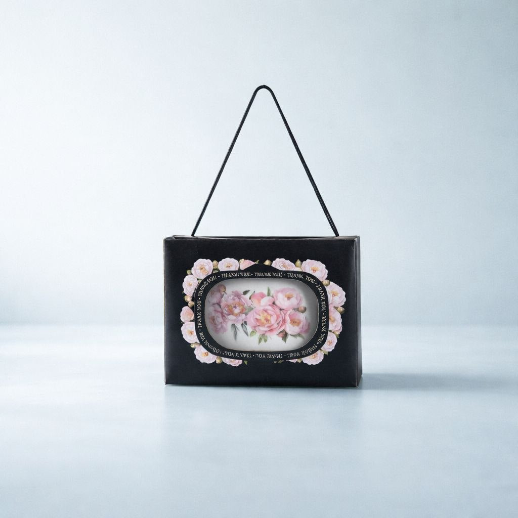 Wedding Door Gift | Floral Ceramic Container Bowl with Lid Gift Set